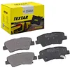 Image de TEXTAR Plaquettes de freins Arrière avec indicateur d'usure Épaisseur 15,7mm avec accessoires 2533709 Compatible avec HYUNDAI Kona OS Creta SU2