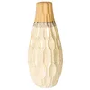 Image de Vase Malia H35 D13cm creme Steingut