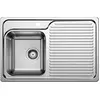 Image de Blanco 511125 | Évier de cuisine en acier inoxydable CLASSIC 40 S | Couleur/Finition : Acier poli