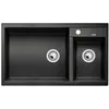 Image de Blanco - 513273 - Évier - Blancometra 9 - Encastrable - 90 cm - Silranit® PuraDur® II - Anthracite