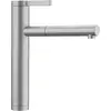Image de BLANCO LINEE-S | Acier inoxydable satiné | Haute pression | Avec tuyau rétractable | Clapet anti-refoulement | Cartouche en céramique | Qualité de l'eau garantie et économie d'eau, 1 pièce