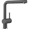 Image de BLANCO Linus-S 518813 Robinet de Cuisine avec Bec Extractible Aspect Silgranit Haute Pression Gris