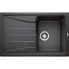 Image de Blanco Sona 6 S Silgranit PuraDur Évier de cuisine encastrable et réversible - Gris anthracite, noir, 519662