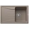 Image de Blanco Sona 6 S Silgranit PuraDur Évier de cuisine encastrable et réversible - Gris anthracite, marron, 519669