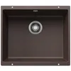 Image de BLANCO ROTAN 500-U | Évier en granit en Silgranit café | Type de montage : sous plan | Pour armoires inférieures de 60 cm de large | Grand volume de bassin pour une utilisation optimale | Surface