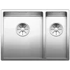 Image de Blanco 521609 | Évier de cuisine en acier inoxydable CLARON 340/180-U | Couleur/Finition : acier inoxydable