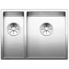Image de Blanco 521610 | Évier de cuisine en acier inoxydable CLARON 340/180-U | Couleur/Finition : acier inoxydable