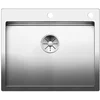 Image de Blanco 521639 | Évier de cuisine en acier inoxydable CLARON 550-IF/A | Couleur/Finition : acier inoxydable