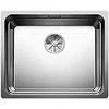 Image de BLANCO ETAGON 500-IF   Évier de Cuisine en Inox pour Meubles Bas de 60 cm de Large   Avec Fond Plat IF   Inox Finition Satinée   521840