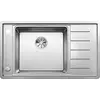 Image de Blanco 523002 | Évier de cuisine en acier inoxydable ANDANO XL 6 S-IF Compact | Couleur/Finition : Acier poli