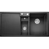 Image de BLANCO COLLECTIS 6 S 6 S 523344 Évier en SILGRANIT PuraDur avec Commande de Vidage automatique, Cuvette à Droite, Anthracite, Sous-Meuble de 60 cm