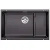 Image de BLANCO SUBLINE 700-U Level   Évier de Cuisine Sous Plan en Granit pour Meubles Bas de 80 cm de Large   SILGRANIT   Gris   523452