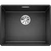 Image de BLANCO SUBLINE 500-F   Évier de Cuisine Affleurant pour Meubles Bas de 60 cm de Large   SILGRANIT   Gris   523532