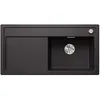 Image de BLANCO Zenar XL 6 S SILGRANIT anthracite | Type de montage : montage par le haut | bac principal à droite | avec commande de purge, sans accessoires | meuble bas de 60 cm | grand bac | facile à