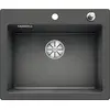Image de BLANCO Palona 6 - Céramique basalte - Type de montage : montage par le haut - Pour armoires inférieures de 60 cm de large - Grand volume de bassin pour une utilisation optimale - Surface facile à