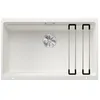Image de BLANCO ETAGON 700-U   Évier de Cuisine en Granit pour Meubles Bas de 80 cm de Large   Sous Plan   SILGRANIT   Blanc   525171