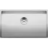 Image de Blanco 523391 | Évier de cuisine en acier inoxydable CLARON 700-IF | Couleur/Finition : acier durinox
