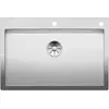 Image de Blanco 523394 | Évier de cuisine en acier inoxydable CLARON 700-IF/A | Couleur/Finition : acier durinox