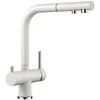 Image de Blanco Fontas-S II Robinet d'évier de cuisine en granit bec extractible II-blanc-525204, blanc silgranite, Schlauchbrause