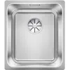 Image de Blanco 526116 | Évier de cuisine en acier inoxydable SOLIS 340-IF | Couleur/Finition : acier brossé
