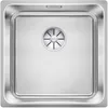Image de Blanco 526117 | Évier de cuisine en acier inoxydable SOLIS 400-U | Couleur/Finition : acier brossé