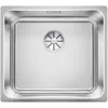 Image de Blanco 526120 | Évier de cuisine en acier inoxydable SOLIS 450-U | Couleur/Finition : acier brossé