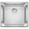Image de Blanco 526121 | Évier de cuisine en acier inoxydable SOLIS 450-IF | Couleur/Finition : acier brossé