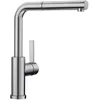 Image de BLANCO Lanora-S-F 526180 Robinet de Cuisine Acier Inoxydable Brossé Robinet Sous Fenêtre Haute Pression