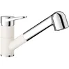 Image de BLANCO WEGA-S II | Robinet mitigeur de cuisine en blanc silgranit blanc/chrome | Haute pression | avec tuyau extractible | Valve anti-retour | Cartouche en céramique | Qualité d'eau et économie d'eau