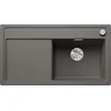 Image de BLANCO Zenar 5 S-F 527366, Silgranit Gris volcanique, bac droit, avec commande de vidange, sans accessoires