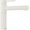 Image de BLANCO ALTA II Robinet de cuisine en blanc doux, haute pression, clapet anti-retour, cartouche en céramique, qualité de l'eau garantie et économie d'eau