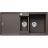 Image de BLANCO ADIRA 6 S-F, SILGRANIT Coffee Type d'encastrement : affleurant, réversible, avec commande d'évacuation, avec accessoires, grand bac et surface facile à nettoyer