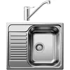 Image de Pack Évier Inox + Mitigeur Chromé - 527908