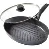 Image de Stoneline® Poêle XXL pour Escalope Et Poisson, Fonte D'Aluminium