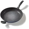 Image de STONELINE Poêle à Frire XXL 32 cm, adaptée à l'Induction et au Four, Revêtement Antiadhésif avec de vraies particules de pierre, Cuire sans Huile ni Graisse