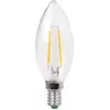 Image de Megaman Ampoule bougie LED E14 3W filament clair, blanc chaud