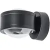 Image de Applique murale LED Megatron Due Punto, noir mat