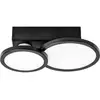 Image de LIGHTME plafonnier LED Aqua GU10 à 2 lampes noir