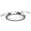 Image de Lightme spot encastré LED Aqua Pur Ø11,2cm argenté
