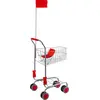 Image de Small Foot 4046 Caddie «Argent» en métal, accessoire pour boutiques marchande et épiceries, à partir de 3 ans magasin, 2020715