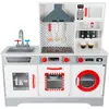 Image de small foot 11081 Cuisine pour enfants de qualité supérieure en bois, avec machine à café intégrée, lave-vaisselle, lave-linge etc., à partir de 3 ans