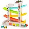 Image de Small Foot 11361 Circuit de Course avec Parking et Garages, Jeu de 4 Étages, Quatre Voitures et Une Station Service, À partir de 3 Ans