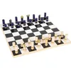 Image de Small Foot Échecs et Backgammon Gold Edition, Deux Jeux de société à 2 Joueurs à partir de 6 Ans, en Bois, Art. 12222