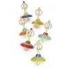 Image de Small Foot Présentoir toupie en Bois avec Ficelle, 12 toupies, pour Enfants à partir de 3 Ans, 12605