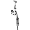 Image de Schell 34170399 8902502 Soupape d'écoulement avec poignée/RFV/RB 1/2" Mat Chromé