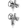 Image de Schell Robinet d'arrêt d'angle double COMFORT 2x G 3/8 mâle, avec ASAG E, avec RV, sans RB, vc