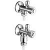 Image de Schell Robinet d'arrêt d'angle double COMFORT G 1/2 AG, avec ASAG E, avec RV, sans RB, chromé