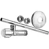 Image de Kit de vanne de réglage d'angle d'écoulement COMFORT 3/8x3/8, avec ASAG chromé