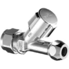 Image de Schell Robinet d'arrêt incliné COMFORT DN 15, G 1/2 AG, d= 15mm, chromé