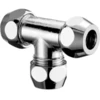 Image de Schell Raccord en T 3x G 1/2 mâle, d= 12 mm, DN 15, chromé
